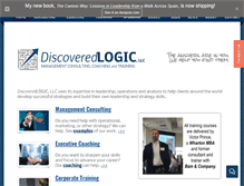 Tablet Screenshot of discoveredlogic.com